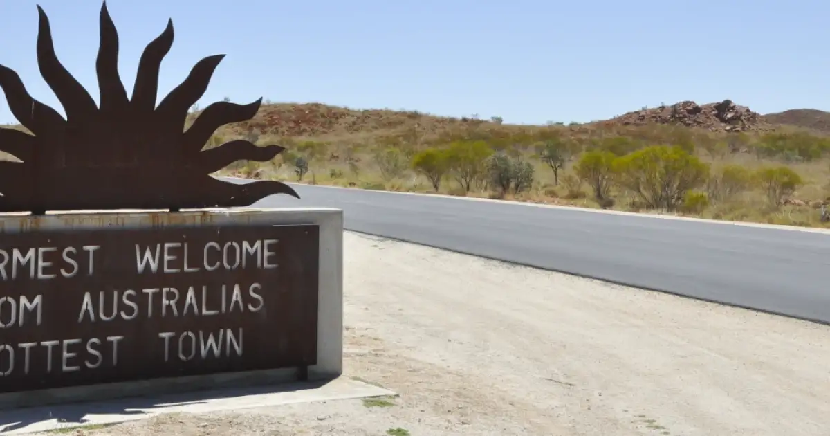 Marble Bar - Hotter than a snake’s butt!<br>WA’s relentless heatwave