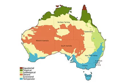 Australian Climate Zones