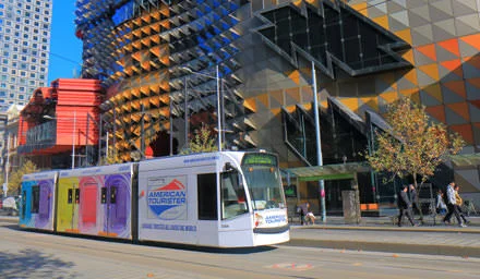 Trams are a major form of public transport in Melbourne, and is the largest urban tramway network in the world.